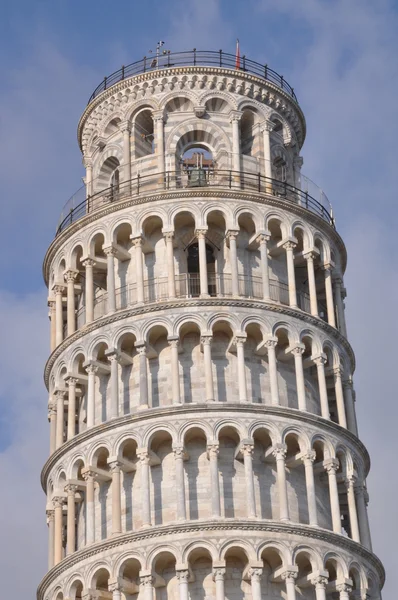 比萨斜塔在意大利欧洲假期的象征 — 图库照片