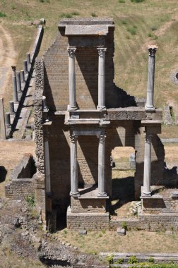 Roma kalıntıları forum Toskana İtalya