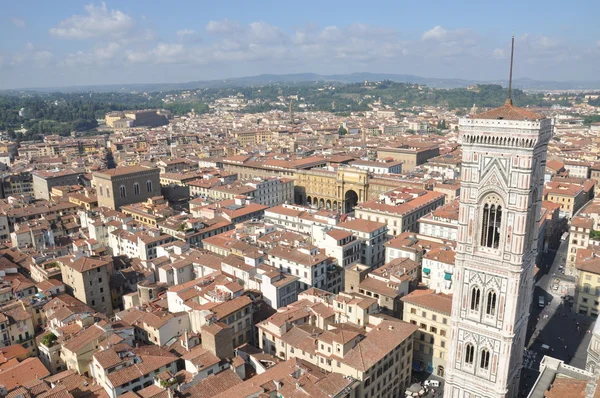 Florenz, der Blick von der Kathedrale — Stockfoto