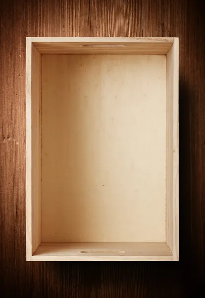 Ξύλινα κιβώτιο — Φωτογραφία Αρχείου