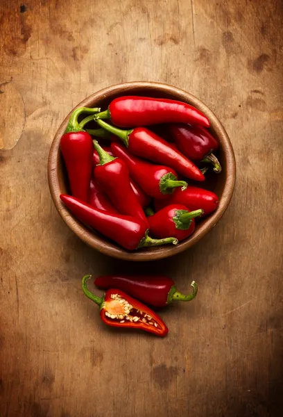 Chileense pepers Stockfoto