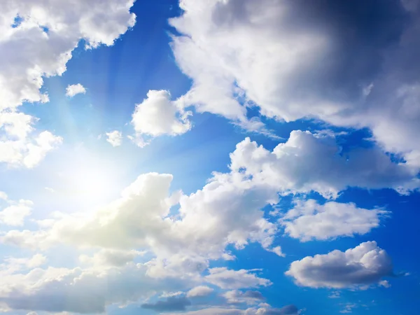 Cielo con nubes Imagen De Stock