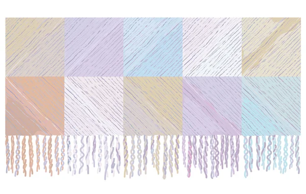 Fond plaid de couverture de laine — Image vectorielle