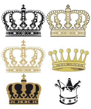 Crowns clipart