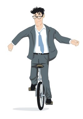 unicycle üzerinde denge