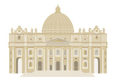 St. Peter's Basilica, Vatican clipart