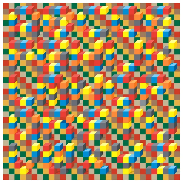 Cubo abstracto — Vector de stock