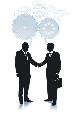 Agreement and cooperation clipart
