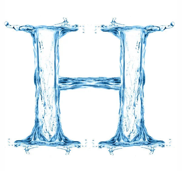 One letter of water alphabet — Stock Photo © merznatalia #12067325