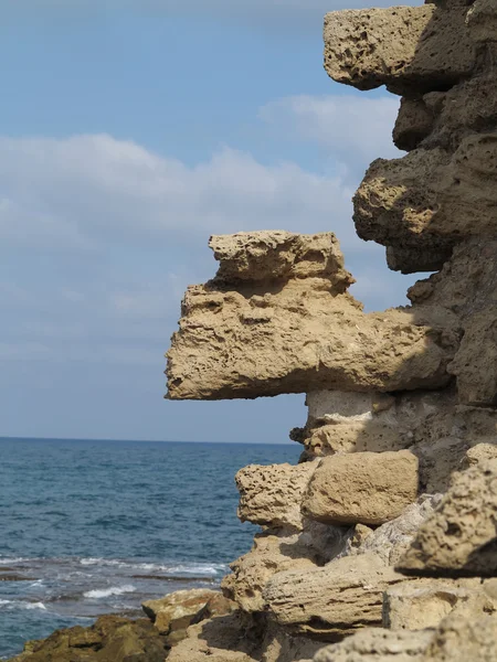 Caesarea maritima hafen — Stockfoto