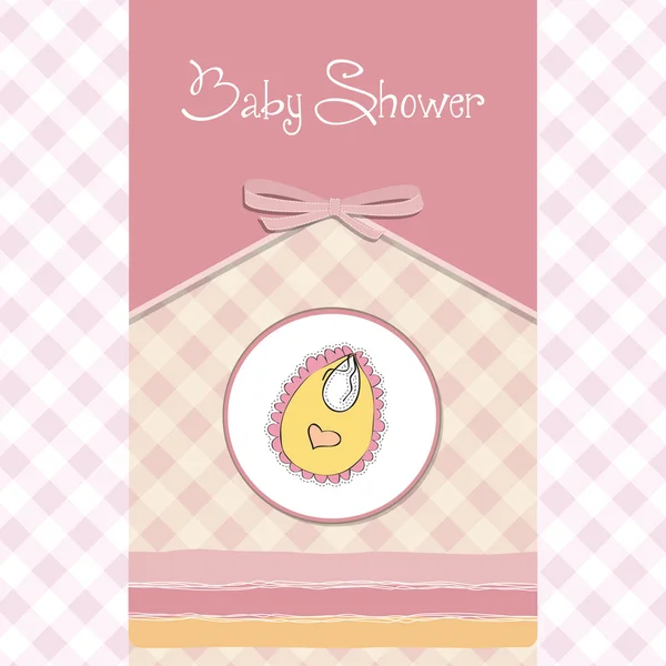 新しい赤ちゃん発表カード — ストックベクタ