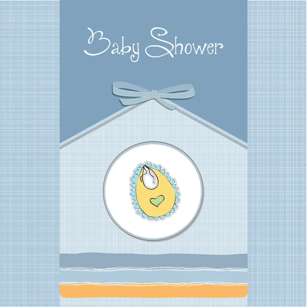 Novo cartão de anúncio do bebê — Vetor de Stock