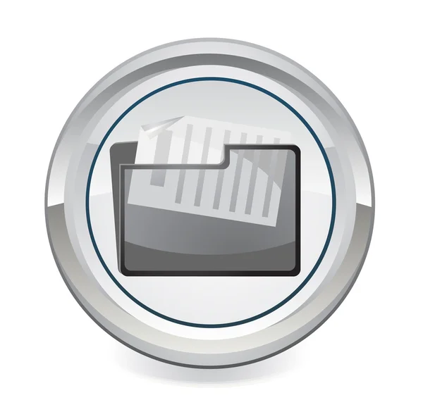 Folder ikon — Stock Vector
