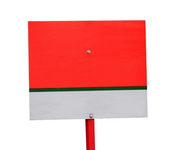 Blank for sale sign — Stock Photo, Image
