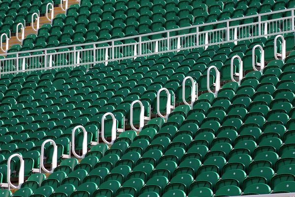 Rows of seating in stadium — Stock Photo, Image