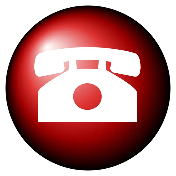 Telephone button — Stock Photo, Image