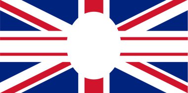 Diamond Jubilee Union Jack flag clipart