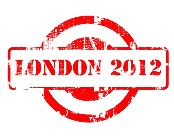 London 2012-bélyegző — Stock Fotó