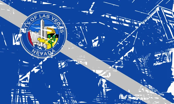 ラスベガス市の旗 — ストック写真