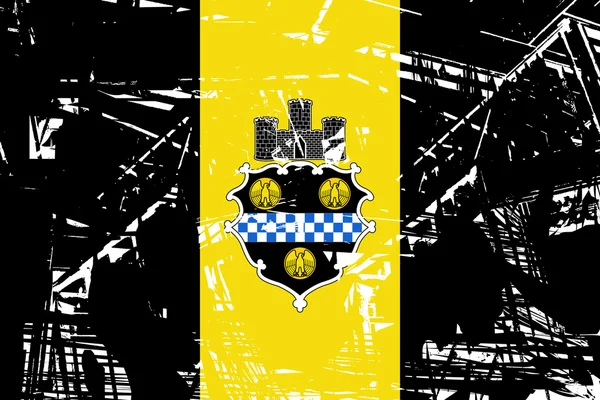Σημαία της πόλης Πίτσμπουργκ — Φωτογραφία Αρχείου