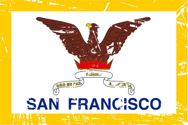 Прапор San Francisco — стокове фото