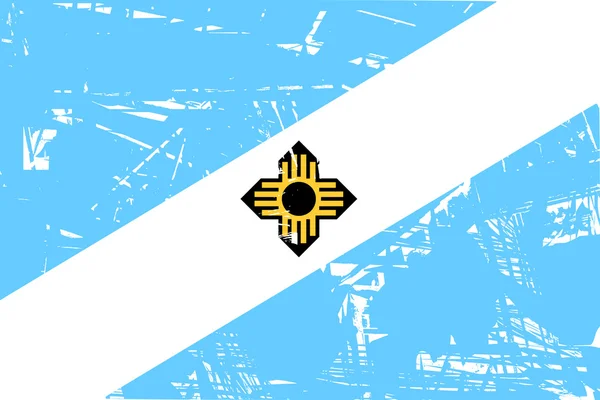 Madison city flagge — Stockfoto