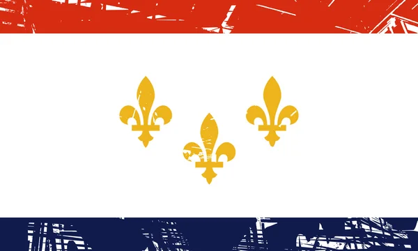 New Orleans flag — Stock Photo, Image
