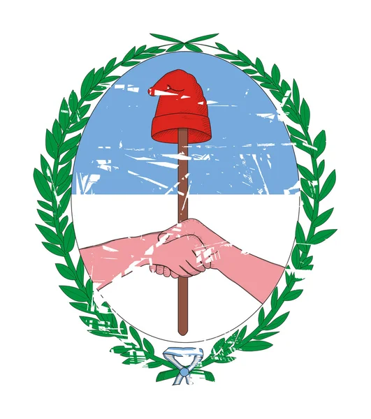 Escudo de armas de Tucumán — Foto de Stock