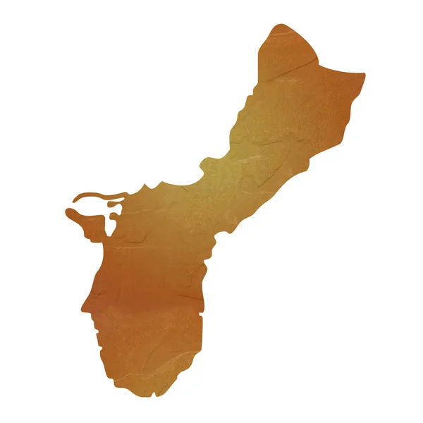 Текстурная карта Гуама — стоковое фото