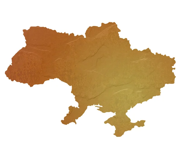 Textured map of Ukraine — Stock Photo, Image