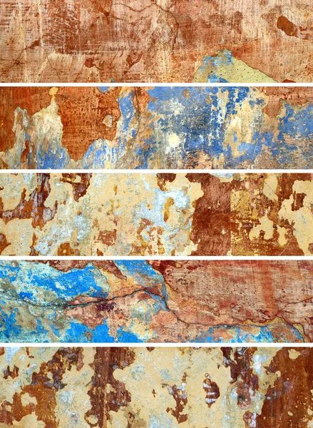 Vecchio Muro. Raccolta di banner per siti web — Foto Stock