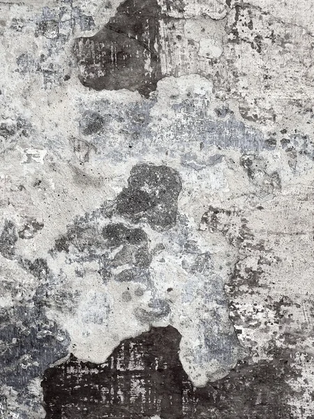 오래 된 균열과 누추한 페인트 벽 텍스처. — 스톡 사진