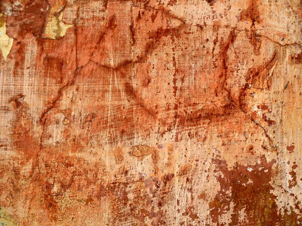Textuur van oude muur met scheuren. — Stockfoto