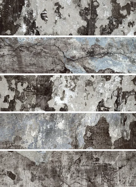 Old Wall. Collection of banners for web sites — Stock Photo, Image