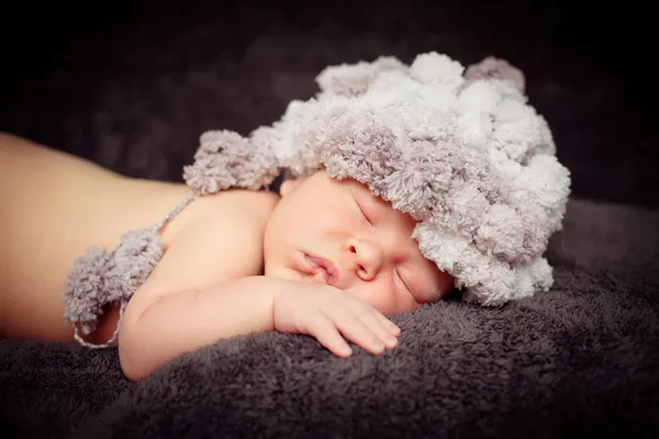 0-7 Deys Baby. Neugeborenes Baby. — Stockfoto