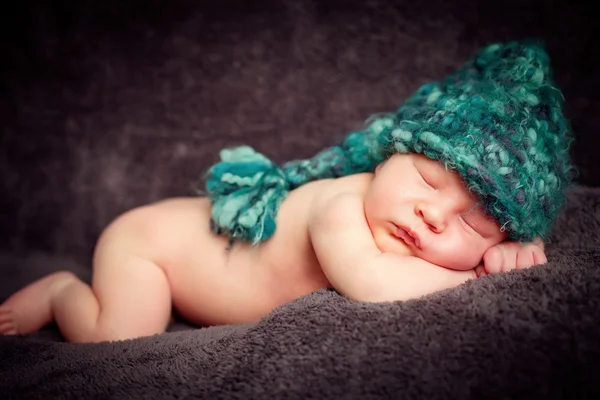 0-7 Deys Baby. Neugeborenes Baby. — Stockfoto