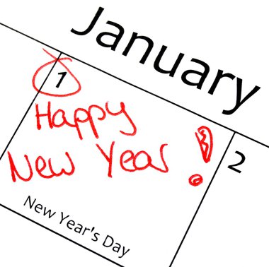 Calendar marking clipart