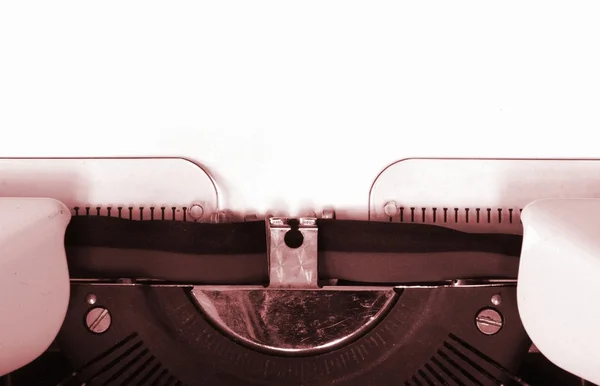 Detalhe da máquina de escrever — Fotografia de Stock
