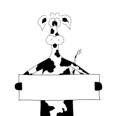 Cow illustration clipart