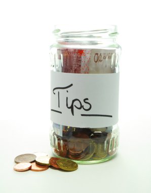 Tip jar clipart