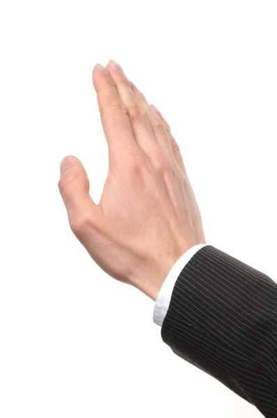 Hand touching — Stock Photo, Image