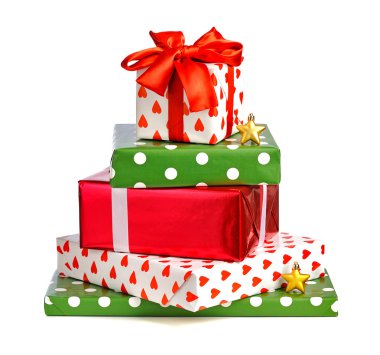 Hediye kutusu yığını