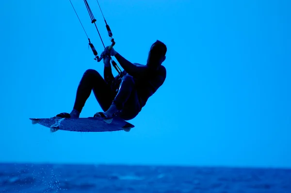 Kite surfing Royalty Free Εικόνες Αρχείου