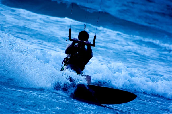 Kite surfing Royalty Free Φωτογραφίες Αρχείου