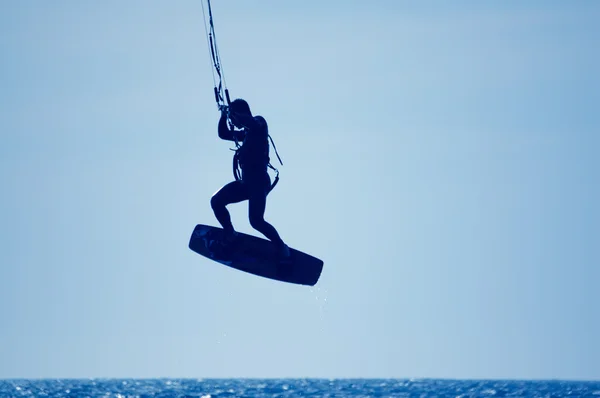 Kite-surfing — Stock Photo, Image