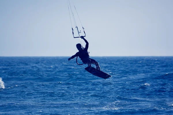 Kite surfista Fotografias De Stock Royalty-Free