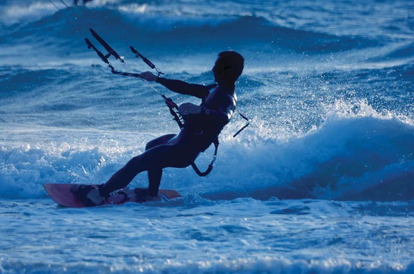 Cerf-volant Surfeur Photo De Stock