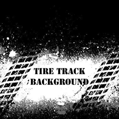 Tire track background clipart