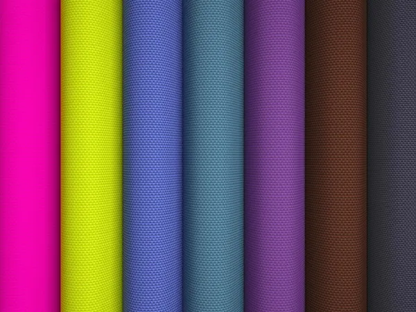 Fabric texture sampler. — Stock Photo, Image