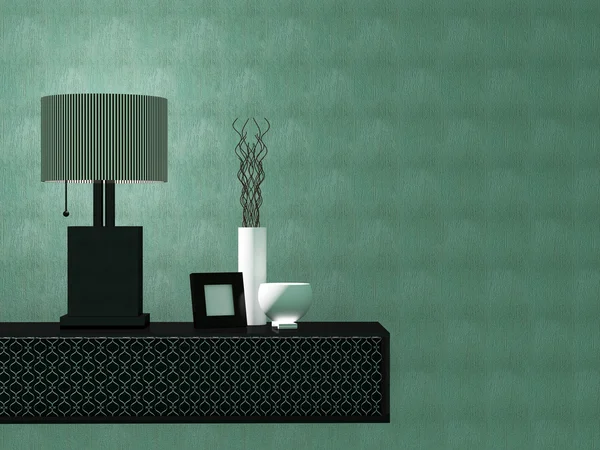 Modernt vardagsrum möbler. inredning och design. — Stockfoto